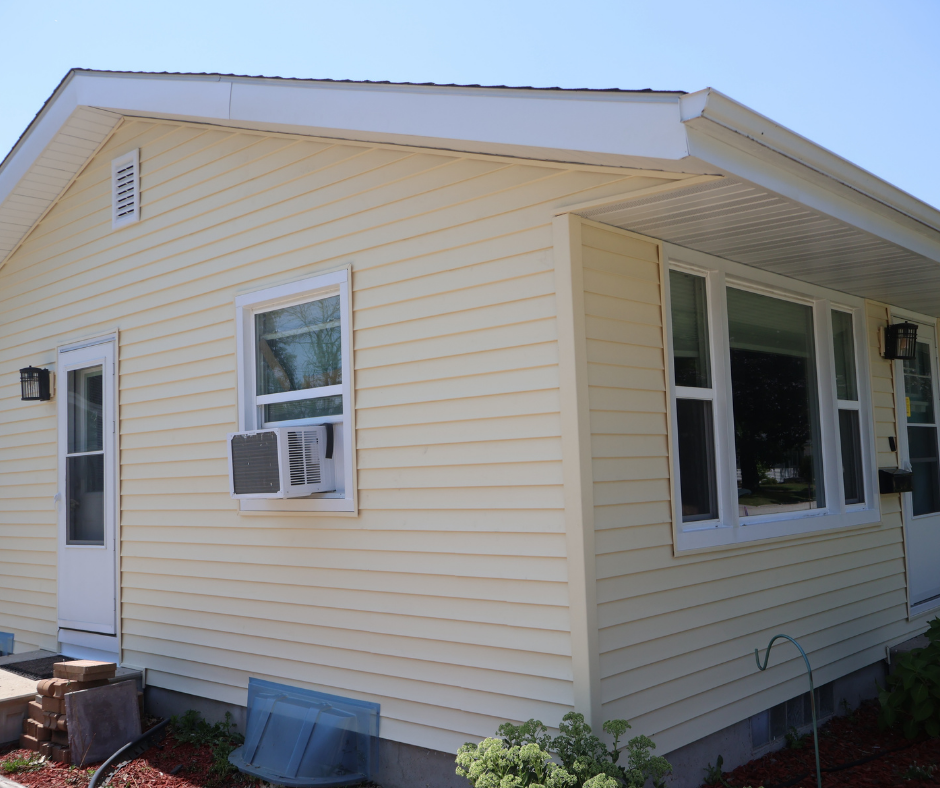 After exterior project by RM Construction Services